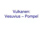Vulkanen: Vesuvius – Pompeï - slide 1