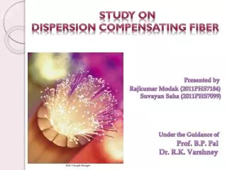 Study on Dispersion Compensating Fiber