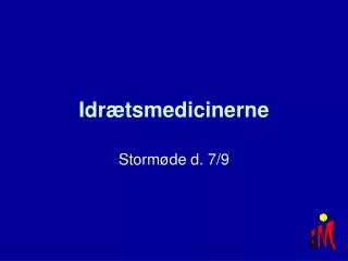 idr tsmedicinerne