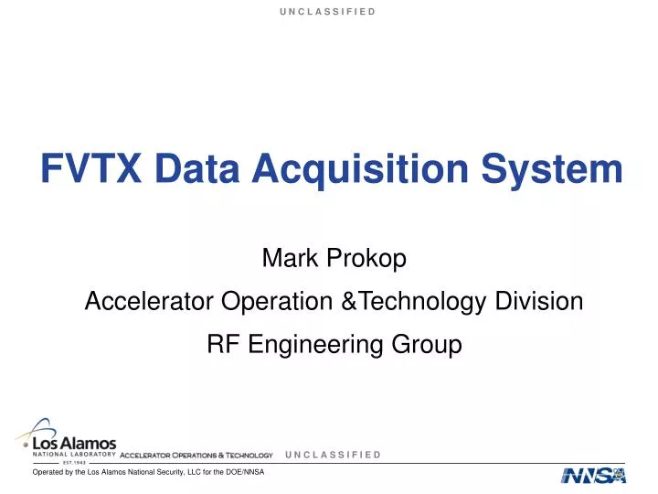 fvtx data acquisition system