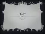 Italy - slide 1