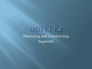 notes 1 2