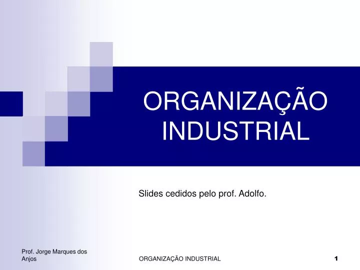 organiza o industrial