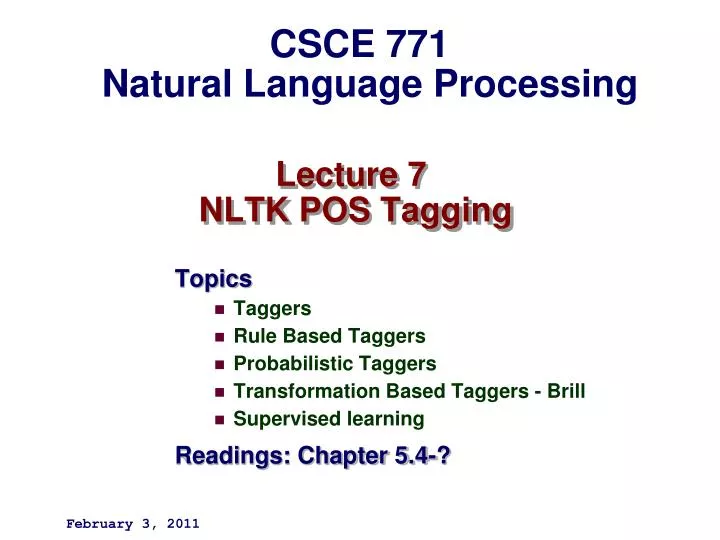 lecture 7 nltk pos tagging