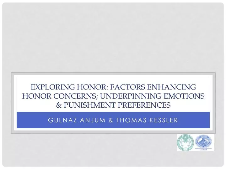 exploring honor factors enhancing honor concerns underpinning emotions punishment preferences