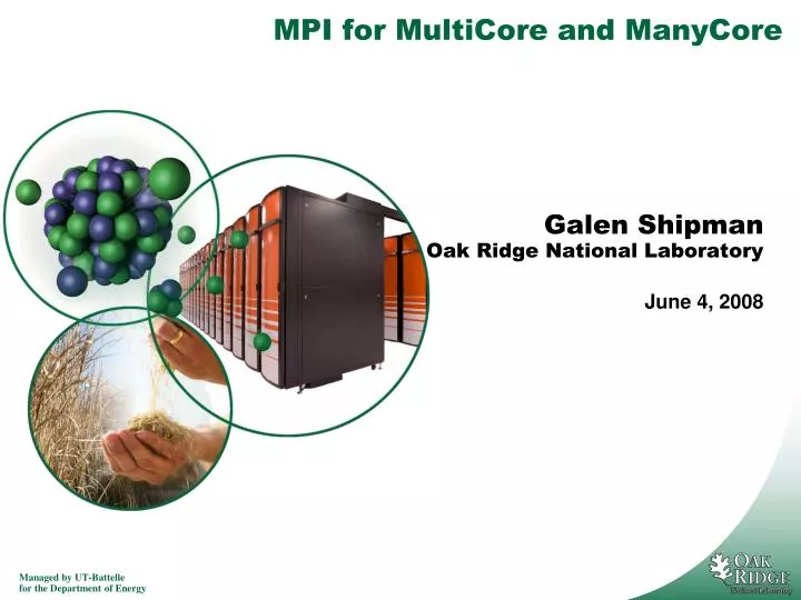 mpi for multicore and manycore