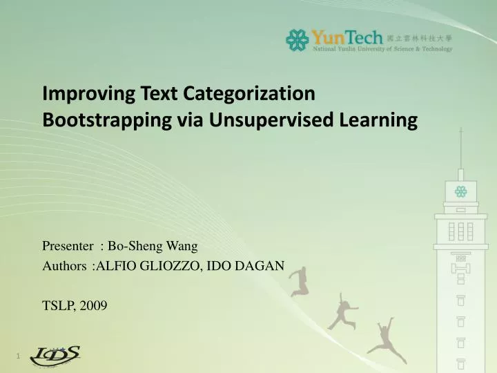 improving text categorization bootstrapping via unsupervised learning