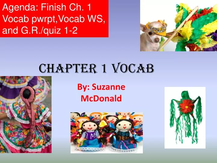 chapter 1 vocab