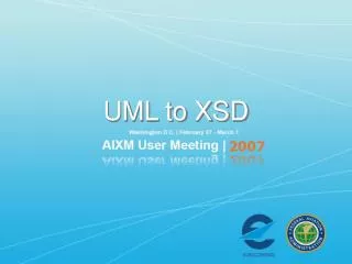 UML to XSD