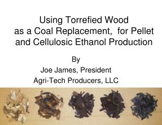 Using Torrefied Wood as a Coal Replacement, for Pellet and Cellulosic Ethanol Production