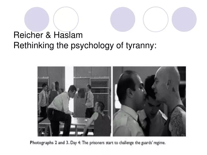 reicher haslam rethinking the psychology of tyranny