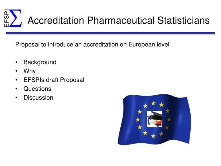 accreditation pharmaceutical statisticians