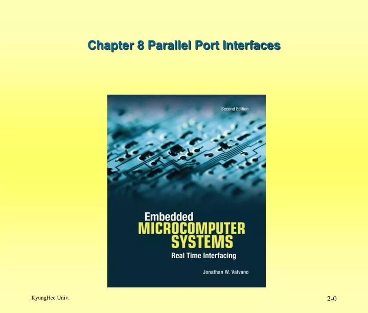 chapter 8 parallel port interfaces