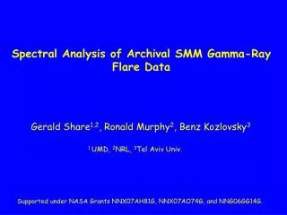 Spectral Analysis of Archival SMM Gamma-Ray Flare Data
