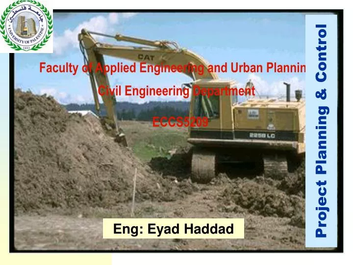 faculty of applied engineering and urban planning civil engineering department eccs5209