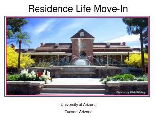 Residence Life Move-In