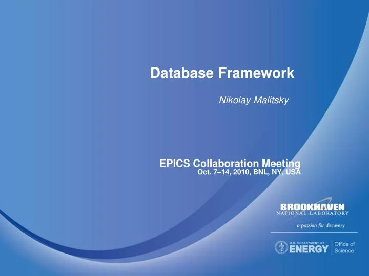 database framework