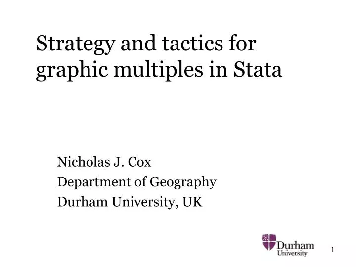 strategy and tactics for graphic multiples in stata