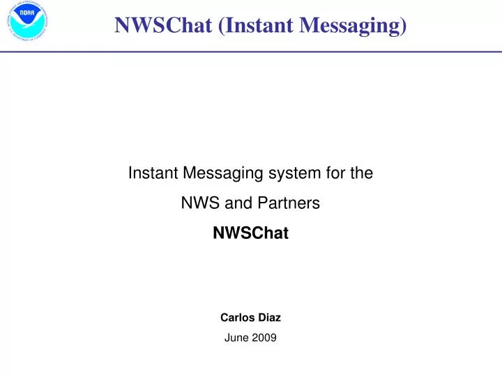 nwschat instant messaging
