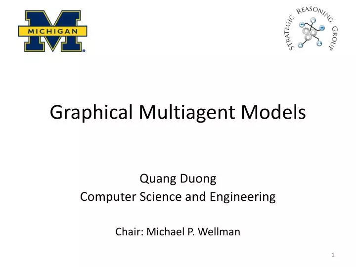 graphical multiagent models