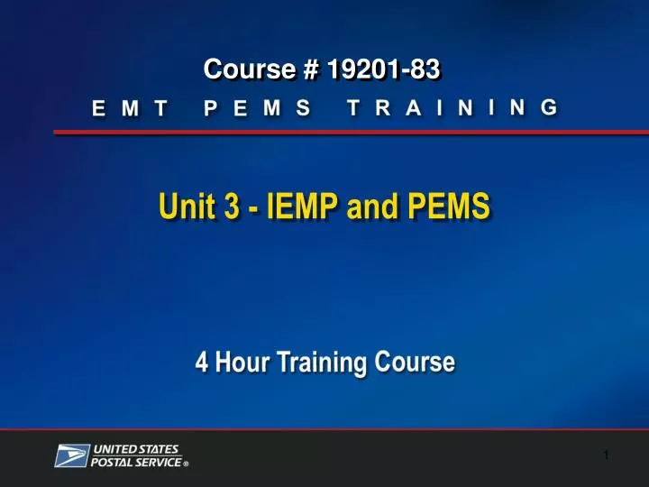 unit 3 iemp and pems