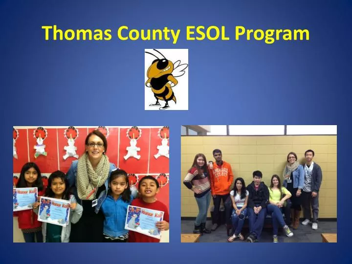 thomas county esol program