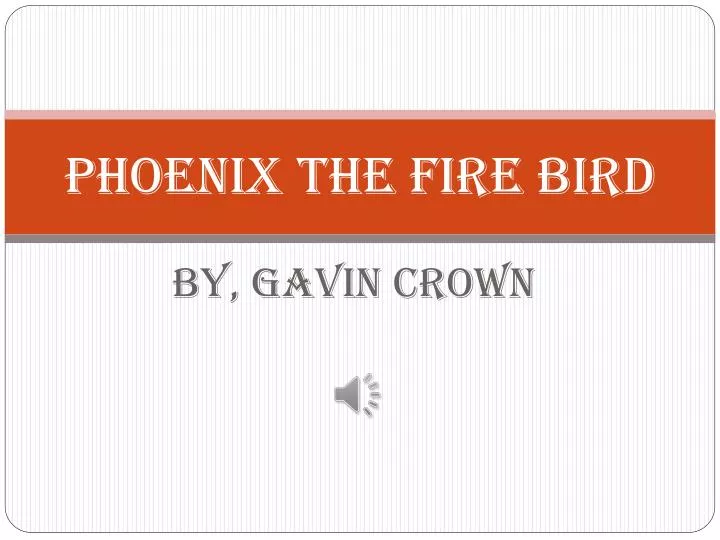 phoenix the fire bird