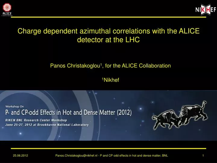 charge dependent azimuthal correlations with the alice detector at the lhc