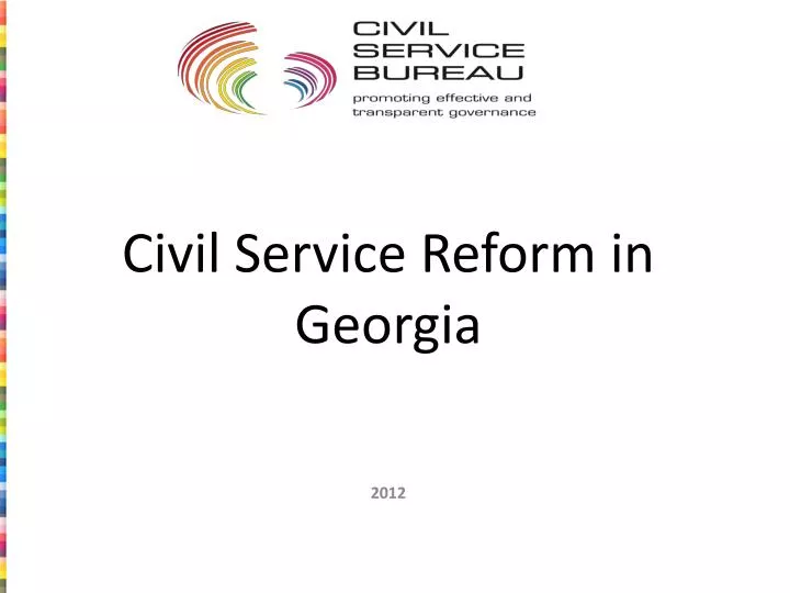 civil service reform in georgia