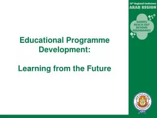 Educational Programme Development: Learning from the Future