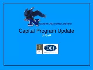 Capital Program Update 3-13-07
