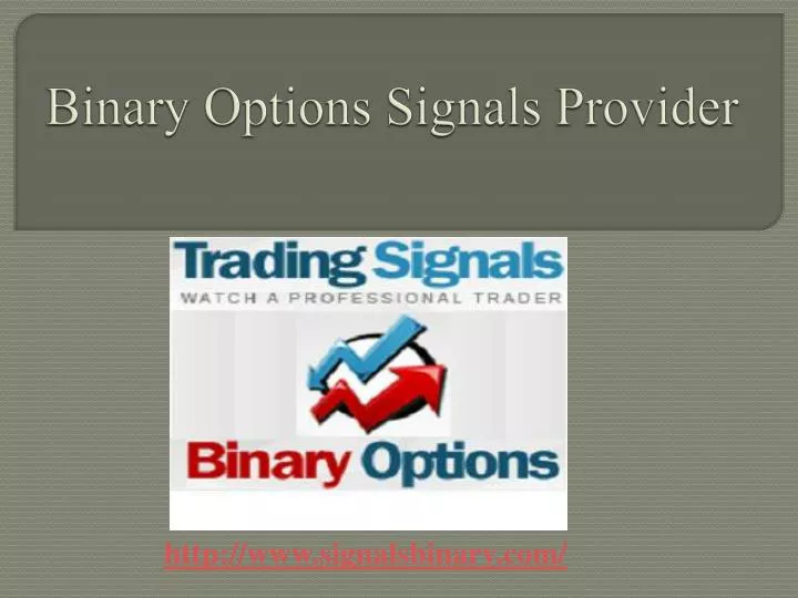 binary options signals provider