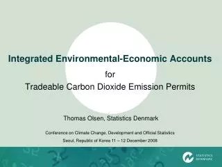 Integrated Environmental-Economic Accounts