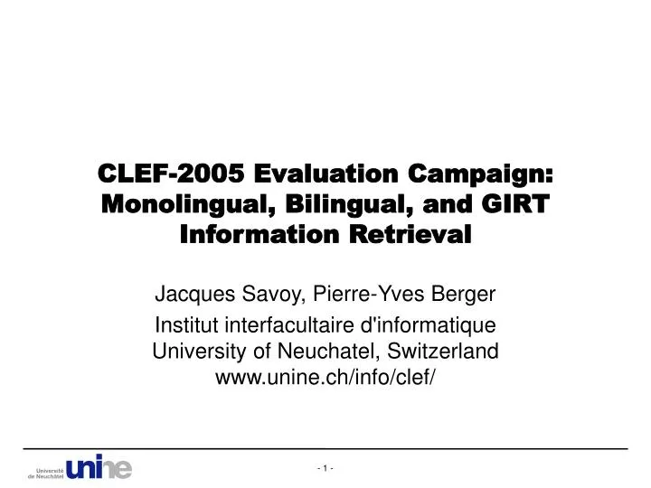 clef 2005 evaluation campaign monolingual bilingual and girt information retrieval