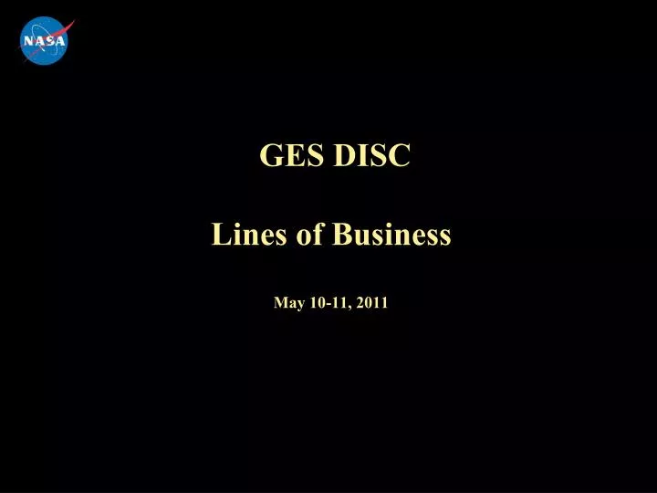 ges disc lines of business may 10 11 2011