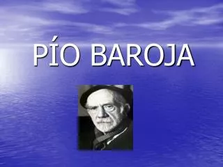 p o baroja