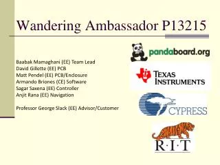Wandering Ambassador P13215