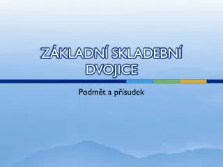 z kladn skladebn dvojice
