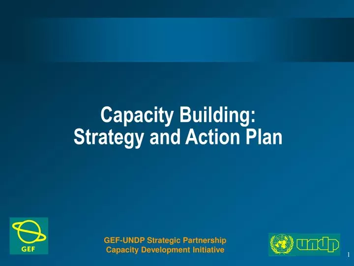capacity building strategy and action plan