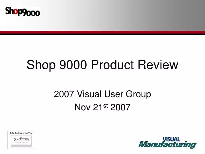 shop 9000 product review
