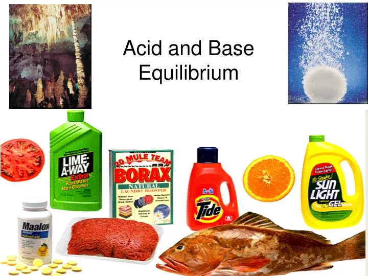 acid and base equilibrium
