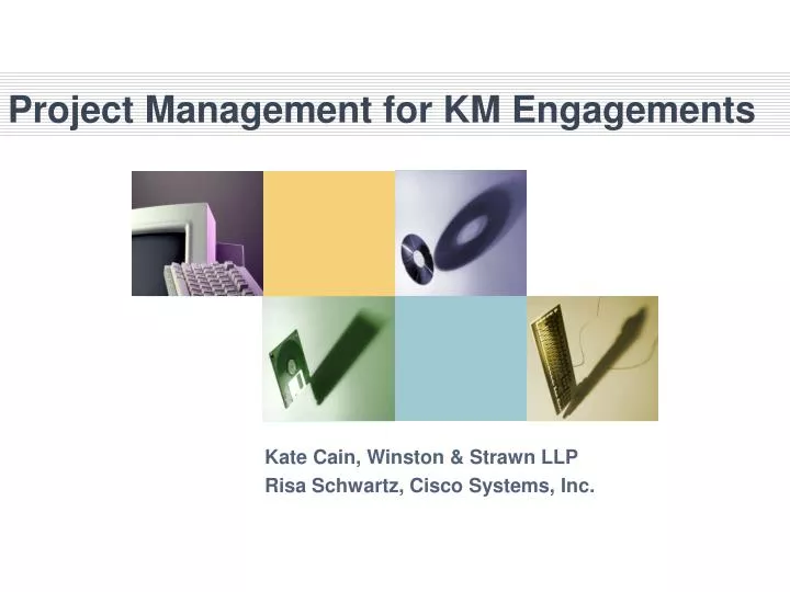 project management for km engagements