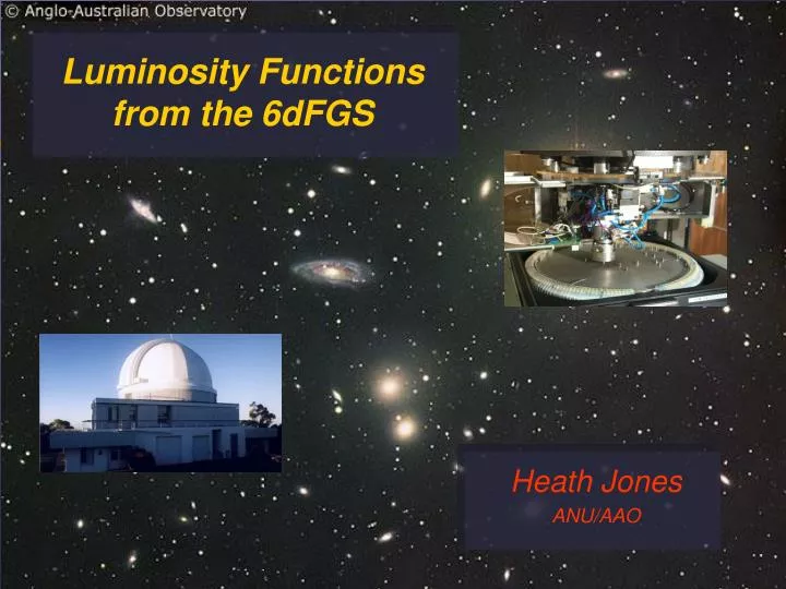 luminosity functions from the 6dfgs