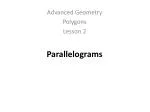 Parallelograms - slide 1