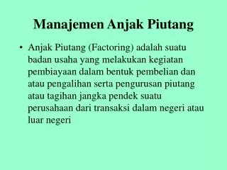 manajemen anjak piutang