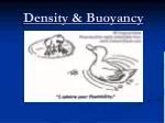 Density &amp; Buoyancy - slide 1