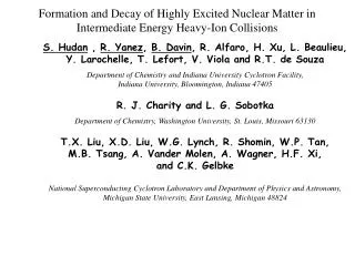 Formation and Decay of Highly Excited Nuclear Matter in Intermediate Energy Heavy-Ion Collisions