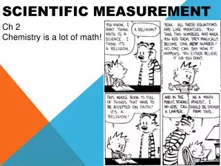 Scientific Measurement