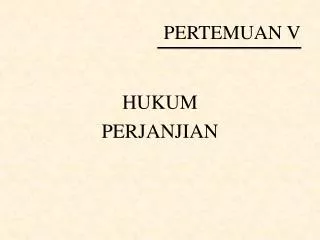pertemuan v