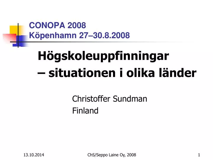 conopa 2008 k penhamn 27 30 8 2008